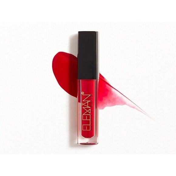 ELEMAN BEAUTY Matte Liquid Lipstick in Moscow New Sealed Red Non Drying 2.2ml - Picture 1 of 4